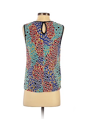 Trina Turk Sleeveless Silk Top (view 2)