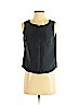 Bay Studio 100% Silk Gray Sleeveless Silk Top Size P (petite) - photo 1