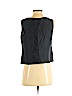 Bay Studio 100% Silk Gray Sleeveless Silk Top Size P (petite) - photo 2