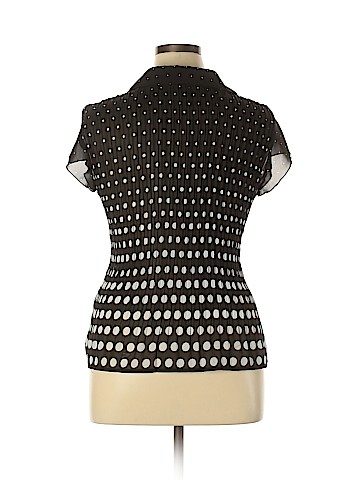 NY Collection Short Sleeve Blouse (view 2)