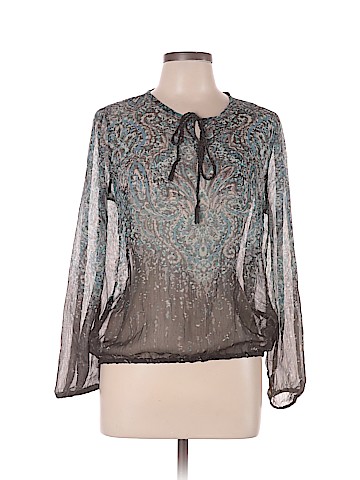 a.n.a. A New Approach Long Sleeve Blouse (view 1)