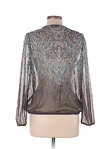 a.n.a. A New Approach Long Sleeve Blouse (view 2)