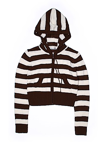 Red Paint Zip Up Hoodie (view 1)