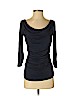 Julienne W. Blue 3/4 Sleeve Blouse Size XS - photo 1