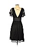 Boston Proper 100% Polyester Black Cocktail Dress Size 2 - photo 2