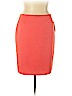 Le Suit 100% Polyester Orange Casual Skirt Size 16 (petite) - photo 1