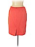 Le Suit 100% Polyester Orange Casual Skirt Size 16 (petite) - photo 2