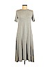 Corner Clothing Gray Casual Dress Size M - photo 1