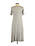 Corner Clothing Gray Casual Dress Size M - photo 2