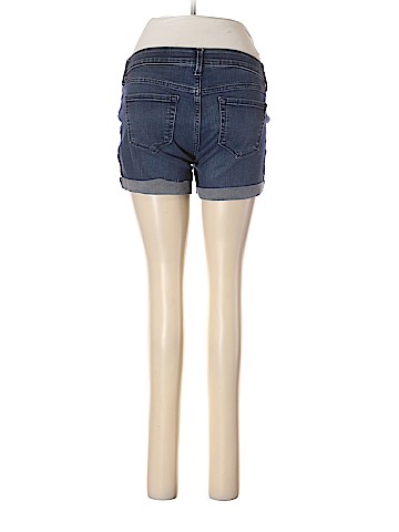 Isabel Maternity Denim Shorts (view 2)