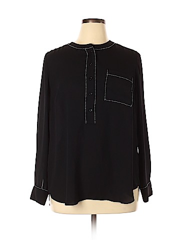 Lane Bryant Long Sleeve Blouse (view 1)