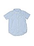 The Children's Place 100% Cotton Blue Short Sleeve Button-Down Shirt Size 5T - photo 1