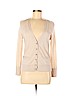 Halogen 100% Merino Wool Tan Wool Cardigan Size M (petite) - photo 1