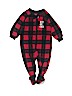 The Children's Place 100% Polyester Checkered-gingham Red Long Sleeve Outfit Size 6-9 mo - photo 1