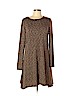 MICHAEL Michael Kors Brown Casual Dress Size L - photo 1