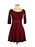 Lulu's Red Casual Dress Size M - photo 1