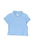 Little Me 100% Cotton Blue Short Sleeve Polo 12-18 MO / 18 MO - photo 1