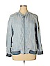 Dear John 100% Lyocell Blue Jacket Size 1X - photo 1