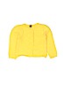Old Navy 100% Cotton Yellow Cardigan Size 12-18 mo - photo 1