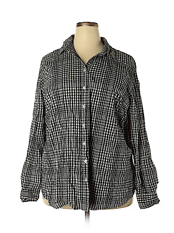 Merona Long Sleeve Button-Down Shirt (view 1)