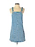 Topshop 100% Cotton Blue Casual Dress Size 4 - photo 1
