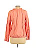 Ann Taylor LOFT 100% Cotton Pink Long Sleeve Blouse Size L (petite) - photo 2