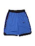Nike 100% Polyester Blue Athletic Shorts Size L (youth) - photo 1