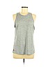 Nike 100% Polyester Gray Active Tank Size M - photo 1