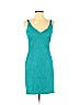 Zac Posen Teal Cocktail Dress Size 4 - photo 1