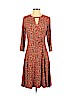 Doncaster Orange Casual Dress Size 4 - photo 1