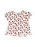 Uniqlo 100% Cotton Red Short Sleeve Top Size 7 - 8 - photo 2