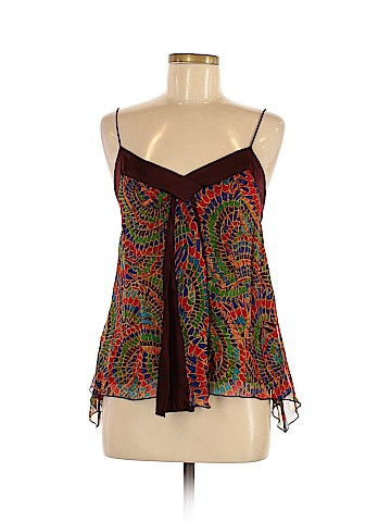 Diane von Furstenberg Sleeveless Silk Top (view 2)