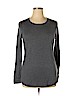 Banana Republic Gray Silk Pullover Sweater Size XL - photo 1
