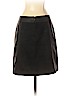 Ann Taylor LOFT 100% Polyester Black Faux Leather Skirt Size 4 (petite) - photo 2