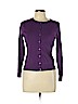 August Silk Purple Cardigan Size L (petite) - photo 1