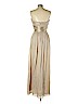 BCBGMAXAZRIA 100% Silk Tan Cocktail Dress Size 12 - photo 2