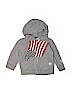 Baby Gap 100% Cotton Graphic Gray Zip Up Hoodie Size 2T - photo 1