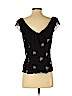 Cinq à Sept 100% Silk Black Sleeveless Silk Top Size S - photo 2