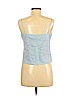 CW 100% Linen Blue Sleeveless Top Size 6 (petite) - photo 2