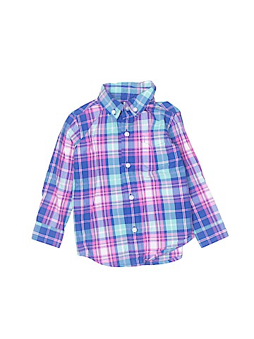 Janie and Jack Long Sleeve Button-Down Shirt (view 1)