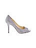 Enzo Angiolini Silver Heels Size 9 - photo 1