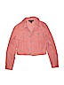 Polo by Ralph Lauren Pink Denim Jacket Size 14 - photo 1