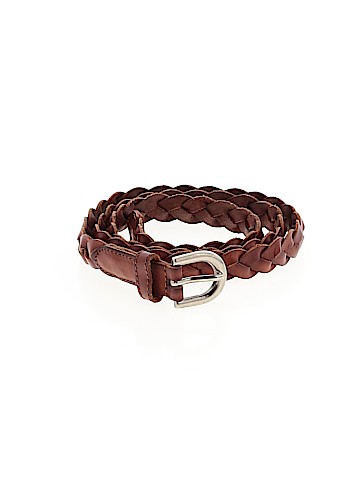 Garnet Hill Leather Belt (view 1)