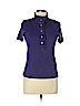 Tory Burch Purple Short Sleeve Polo Size L - photo 1