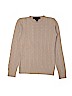 Unbranded 100% Cashmere Solid Brown Cashmere Pullover Sweater Size S (youth) - photo 1