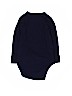 Baby Gap 100% Cotton Blue Long Sleeve Onesie Size 18-24 mo - photo 2