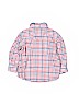 The Children's Place 100% Cotton Ivory Long Sleeve Button-Down Shirt Size 12-18 mo - photo 2