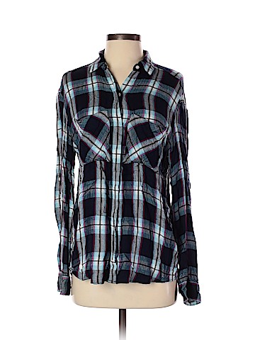 Express Long Sleeve Button-Down Shirt (view 1)