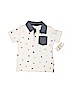 Nautica Print White Short Sleeve Polo Size 3T - photo 1