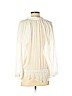 Vanessa Bruno 100% Silk White Long Sleeve Silk Top Size EU 38 / US 8 - photo 2